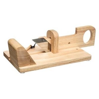 Atmosphera Dřevěný ruční kráječ na klobásy