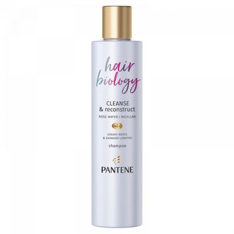 Pantene Hair Biology Cleanse & Reconstruct šampon 250ml