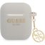Guess 4G Charms Silikonové pouzdro Airpods 1/2 šedé