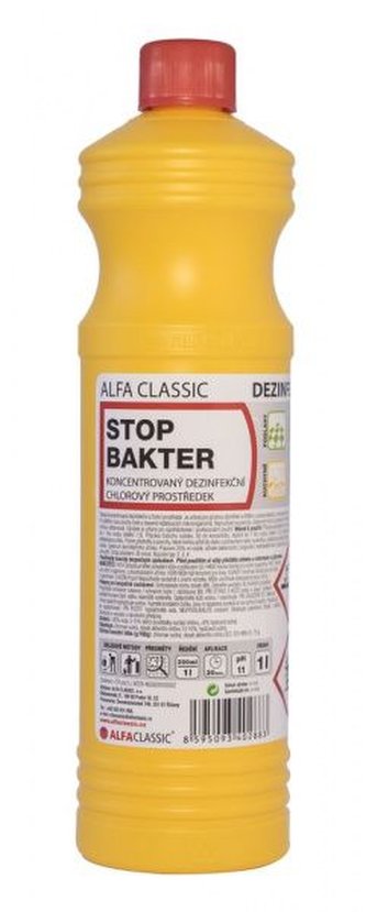 STOP BAKTER premium dezinfekce - 1 l