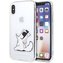 Karl Lagerfeld Fun Choupette No Rope Hard Case iPhone X/XS čiré