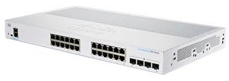 Cisco switch CBS250-24T-4G, 24xGbE RJ45, 4xSFP, fanless - REFRESH