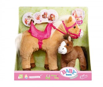 Bb Interaktivní kůň s hříbátkem