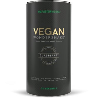Vegan Wondershake - The Protein Works - čokoládovo-arašídová sušenka - 750 g