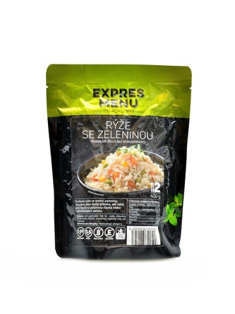 Expres menu - Rýže se zeleninou 400g