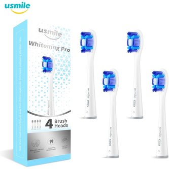 USMILE Whitening Pro Brush Head náhradní hlavice 4ks White