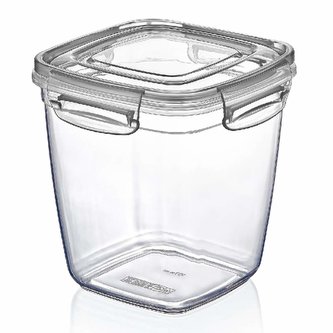 Dóza 0,575L štvorec vysoká s tesnením LOCK&FRESH