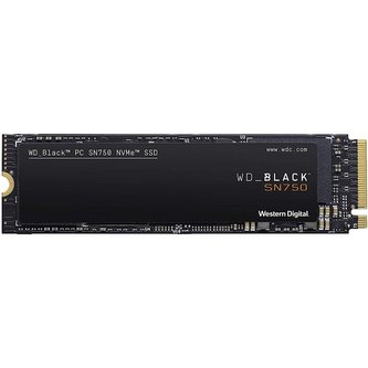 WD Black SN750 SSD M.2 NVMe 1TB