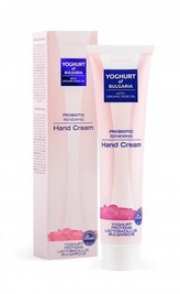 Yogurt of Bulgaria Probiotický krém na ruce regenerační s organickým růžovým olejem 75 ml