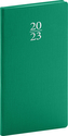 Diář 2023: Capys - zelený, kapesní, 9 × 15,5 cm