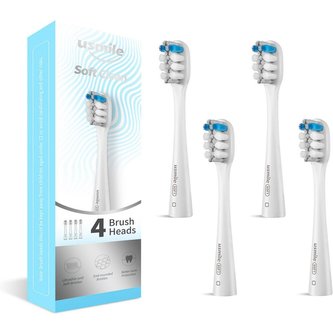 USMILE Soft Clean Brush Head náhradní hlavice 4ks