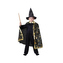 Dětský kostým kouzelnický plášť černý 3-7let