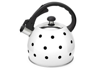 Konvice čajník nerez/lak 2L  PUNTIK indukce, černá