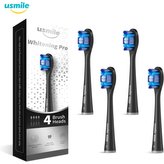 USMILE Whitening Pro Brush Head náhradní hlavice 4ks Black