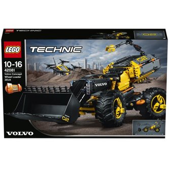 LEGO Technic 42081 Volvo koncept kolového nakladače ZEUX