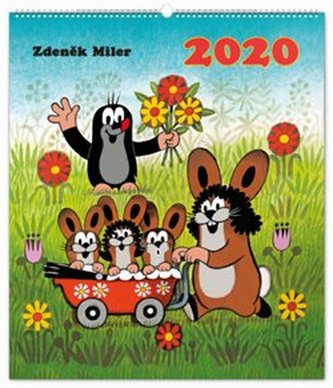 Nástěnný kalendář Krteček 2020