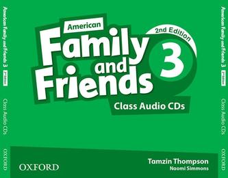 Family and Friends 3 American Second Edition Class Audio CDs /3/