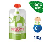 SALVEST Muuti BIO Hruška a banán s malinou (110 g)