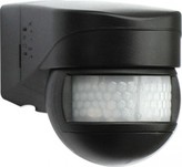 POHYBOVÝ DETEKTOR LUXOMAT LC-Mini 180, černý pro venkovní aplikace