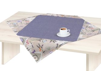 Ubrus VANDA - Uni fialová / levandule - 70x70 cm