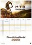 MTB | Mountainbike - 2023 - Kalender DIN A3 - (Familienplaner)