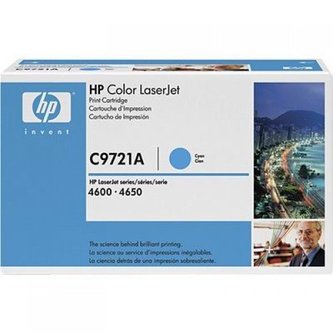 Toner HP C9721A azurový (8000str./5%)