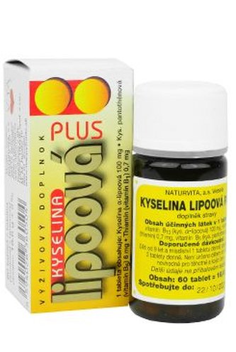 Kyselina lipoová Plus 60tbl