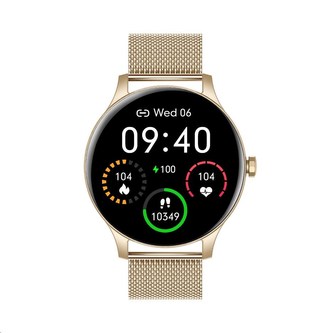 Garett Smartwatch Classy zlatá, oceľ
