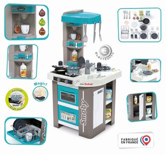 Kuchyňka Studio Tefal Bubble modro-šedá elektronická Kuchyňka Studio Tefal Bubble modro-šedá elektronická
