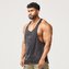 Tílko Code Polyester Logo Stringer Black - SQUATWOLF - Velikost: XL