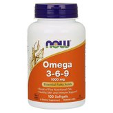 Omega 3-6-9 1000 mg - NOW Foods - 250 kaps.