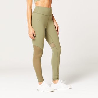 Dámské legíny Mesh Insert Green - SQUATWOLF - Velikost: M