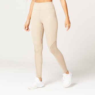 Dámské legíny Mesh Insert Cobblestone - SQUATWOLF - Velikost: M