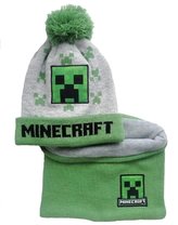 SÚPRAVA ČIAPKY A NÁKRČNÍK MINECRAFT - veľkosť 52