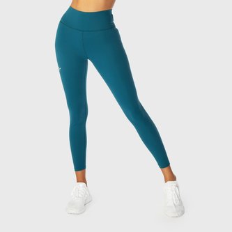 Dámske 7/8 legíny Infinity Cropped Blue Coral - SQUATWOLF - Velikost: M