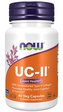 UC-II® Typ II Kolagen - NOW Foods - 60 kaps.