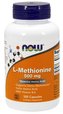 L-Methionin 500 mg - NOW Foods - 100 kaps.