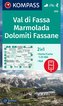 KOMPASS Wanderkarte 650 Val di Fassa, Marmolada, Dolomiti Fassane, 1:25000