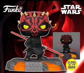 Funko POP Deluxe: Star Wars Sith - Darth Maul (exclusive special edition GITD)