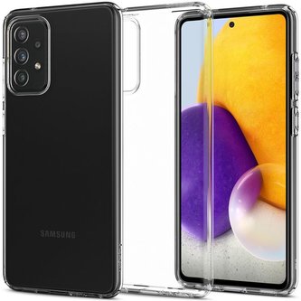 Spigen Liquid Crystal kryt Samsung Galaxy A72 čirý