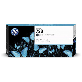 HP 728 130-ml Matte Black DesignJet Ink Cartridge