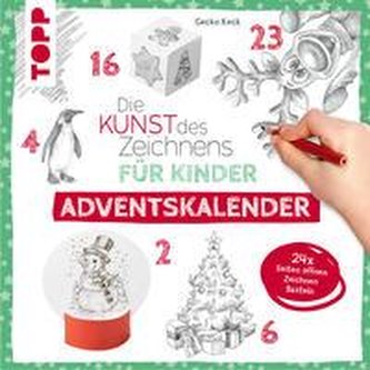 Die Kunst des Zeichnens für Kinder Adventskalender