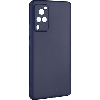 FIXED Story silikonový kryt Vivo X60 Pro 5G modrý