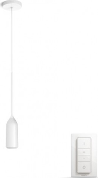 HUE Devote ZÁVĚSNÉ SVÍTIDLO White Ambiance s ovladačem 43007/31/P7 bílé