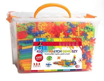 Klocki słomki 1000 elementów