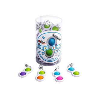 Chrastítko klíčenka pop dimpl 1ks