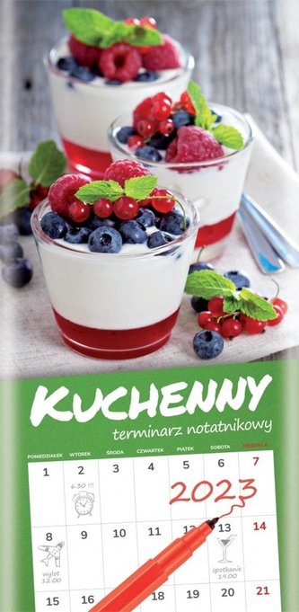Kalendarz 2023 Notatnikowy Kuchenny ARTSEZON