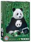 Puzzle 1000 Rodzina Pand