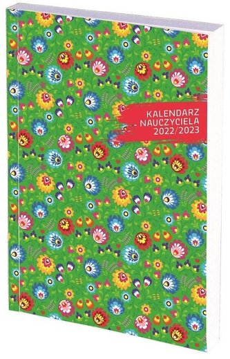Kalendarz nauczyciela 2022/23 B6 tyg. PCV Kwiaty