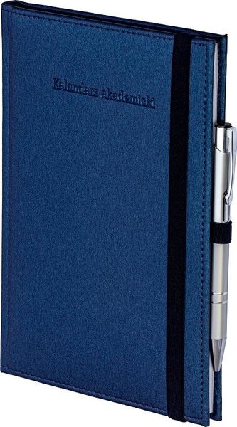 Kalendarz akad. 2022/23 A5 tyg. Aluminium Granat